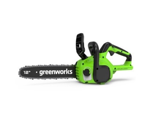 [Пилы] Greenworks GD24CS30K2 Цепная пила аккумуляторная, 24V, 30см, бесщеточная, c АКБ 2 АЧ и ЗУ [2007007UA]