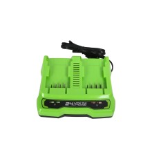 Greenworks Зарядное устройство для 2-х аккумуляторов Greenworks G24X2UC2, 24V [2931907]