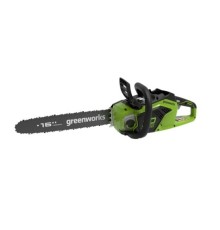 Greenworks Цепная пила аккумуляторная GreenWorks  GD40CS18, 40V, 40 см, бесщеточная,  до 1,8 КВТ, с АКБ 2АЧ и ЗУ [2005807UA]