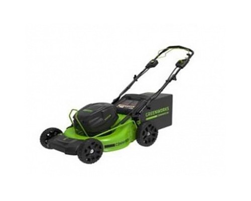 [Газонокосилки] Greenworks Газонокосилка самоходная, аккумуляторная Greenworks GC82LM51SP2, 82V, 51 см, бесщеточная, без АКБ и ЗУ [2515907]