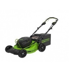 Greenworks Газонокосилка самоходная, аккумуляторная Greenworks GC82LM51SP2, 82V, 51 см, бесщеточная, c 1*АКБ 5 А.ч. и ЗУ [2515907UB]