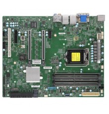 Supermicro MBD-X11SCA-F-B Серверная материнская плата C246 S1151 ATX 