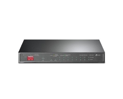 [Сетевое оборудование] TP-Link TL-SG1210MP Настольный коммутатор с 9 гигабитными портами RJ45 (8 портов PoE+) и комбинированным портом RJ45/SFP