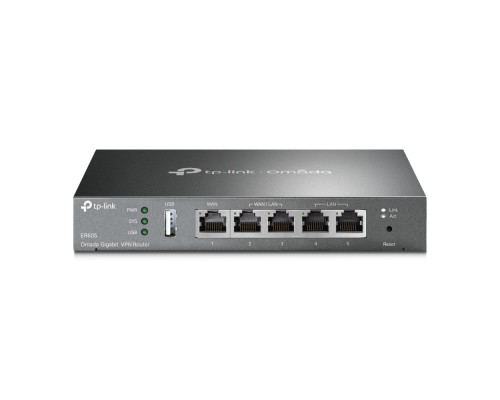 [Сетевое оборудование] TP-Link ER605 (TL-R605) VPN-маршрутизатор Omada с гигабитными портами