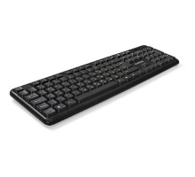 Exegate EX287138RUS Клавиатура ExeGate LY-405 (USB, 105кл., Enter большой, шнур 1,5м, черная, Color box)