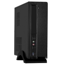 Exegate EX288782RUS Корпус Desktop ExeGate MI-207U-M400 (mini-ITX/mATX, БП M400 с вент. 8см, 2*USB+1*USB3.0, аудио, черный)