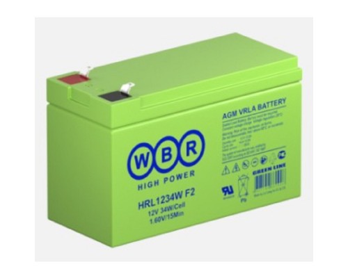 [акб] WBR Батарея HRL1234W (12V/9Ah) (F2)