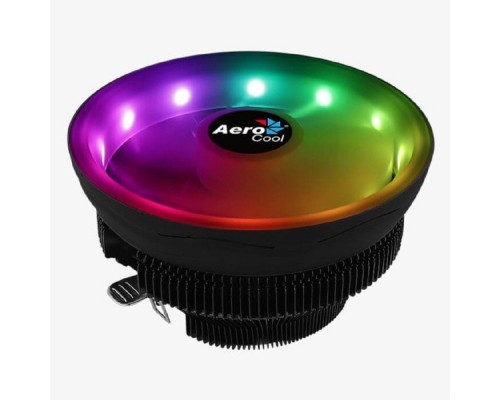 [Вентилятор] Cooler Aerocool Core Plus  ARGB {110W / ARGB / PWM / Intel 115*/775/1200/1700 AMD / Clip