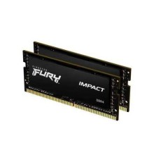 Kingston DRAM 16GB 3200MHz DDR4 CL20 SODIMM (Kit 2x8Gb) FURY Impact KF432S20IBK2/16