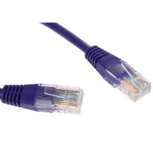 Cablexpert PP12-0.25M/V Патч-корд UTP  кат.5e, 0.25м, литой, многожильный (фиолетовый)