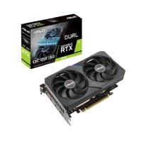 Видеокарта ASUS GeForce RTX3060 Dual OC Edition 12GB GDDR6 192bit 3*DP/HDMI  (DUAL-RTX3060-O12G-V2) RTL