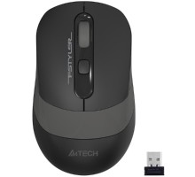 Мышь беспроводная A4Tech Fstyler FG10 , черный/серый , оптическая, 2000dpi , USB, 4 кнопки [1147564]