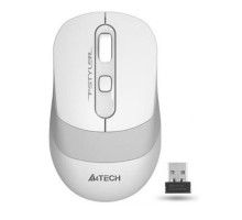 Мышь беспроводная A4Tech Fstyler FG10 , белый/серый , оптическая, 2000dpi , USB, 4 кнопки [1147569]
