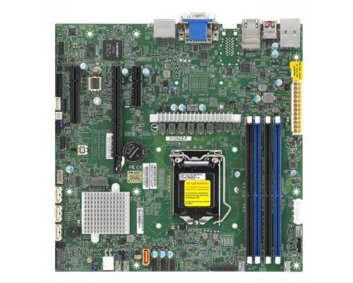 [Материнская плата] Supermicro MBD-X12SCZ-F-O {Soc-1200 iW480 mATX 4xDDR4 4xSATA3 SATA RAID Eth} Ret