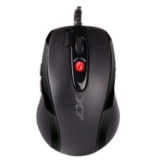 Мышь игровая A4Tech X-710MK , черный , оптическая, 2000dpi , USB, 7 кнопок,