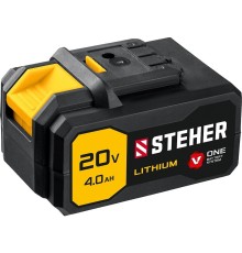 STEHER Аккумуляторная батарея,20В 4 Ач Li-Ion тип V1  [V1-20-4]