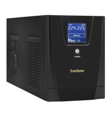 EXEGATE EP287660RUS ИБП SpecialPro Smart LLB-3000.LCD.AVR.EURO.RJ.USB <3000VA/1800W, LCD, AVR,4евро,RJ45/11,USB>