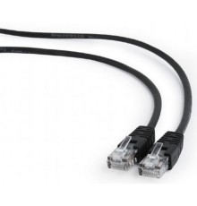 Cablexpert PP12-3M/BK Патч-корд UTP кат.5e, 3м, литой, многожильный (чёрный)
