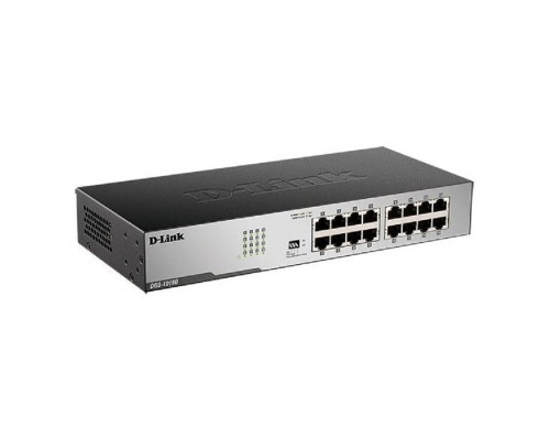 [Сетевое оборудование] D-Link DGS-1016D/I2A Неуправляемый коммутатор с 16 портами 10/100/1000Base-T