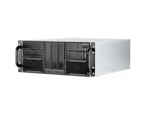 [Корпус] Procase RE411-D7H6-FE-65 Корпус 4U server case,7x5.25+6HDD,черный,без блока питания,глубина 650мм,MB EATX 12
