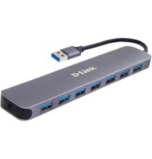 D-Link DUB-1370/B2A Концентратор с 7 портами USB 3.0 (1 порт с поддержкой режима быстрой зарядки)