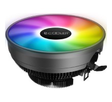 PCCooler E126M PRO Кулер S775/115X/AM2/2+/AM3/3+/AM4/FM1/FM2/2+ (TDP 92W, вент-р 120мм с PWM, FIXED COLOR FAN, 1000-1800RPM, 29.8dBa) Retail Color Box
