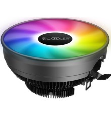 PCCooler E126M PRO Кулер S775/115X/AM2/2+/AM3/3+/AM4/FM1/FM2/2+ (TDP 92W, вент-р 120мм с PWM, FIXED COLOR FAN, 1000-1800RPM, 29.8dBa) Retail Color Box