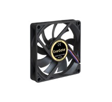Exegate EX288924RUS Вентилятор ExeGate EX08015B4P-PWM (80x80x15 мм, 2-Ball (двойной шарикоподшипник), 4pin, PWM, 24dBA)