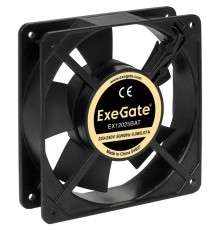 Exegate EX289014RUS Вентилятор 220В ExeGate EX12025BAT (120x120x25 мм, 2-Ball (двойной шарикоподшипник), клеммы, 2200RPM, 33dBA)