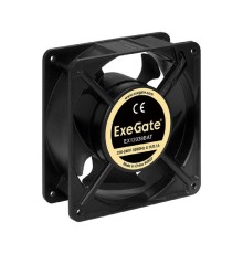 Exegate EX289019RUS Вентилятор 220В ExeGate EX12038BAT (120x120x38 мм, 2-Ball (двойной шарикоподшипник), клеммы, 2700RPM, 43dBA)