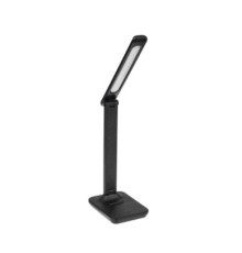 Rexant 609-005 Светильник настольный REXANT Click Skin на основании, LED, 7 Вт 2700-6500 К, диммируемый 3 ступени, заряжаемый (автономный режим 3 часа), корпус с эффектом тиснения кожи							