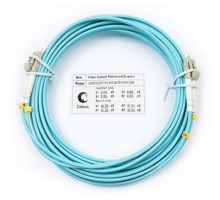Cabeus FOP-50-LC-LC-5m Шнур оптический duplex LC-LC 50/125 mm OM3 5м LSZH