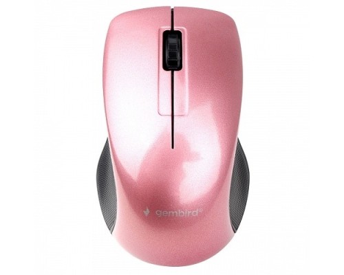 [Мышь] Gembird MUSW-370 {Мышь беспроводная, розовый, 2.4ГГц, 2кн+колесо-мышка, 1000 DPI, оптический} 