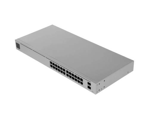 [Сетевое оборудование] UBIQUITI USW-24-POE PoE-коммутатор в стойку, 24х 1G RJ45, 2х SFP, раздача 95 Вт