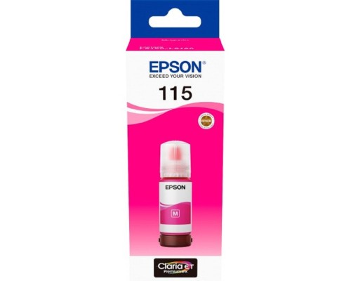 [Расходные материалы] EPSON C13T07D34A  Контейнер 115 с пурпурными чернилами для L8160/L8180