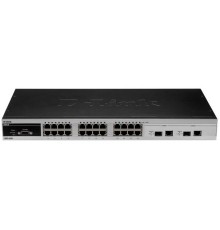 D-Link DES-3526_RFB/A43 Восстановленный в производственных условиях управляемый коммутатор 2 уровня с 24 портами 10/100Base-TX, 2 комбо-портами 1000Base-T/SFP (H/W А4).