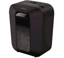 Fellowes Шредер PowerShred LX41 FS-43007(01) {DIN P-4,  4х12мм, 8 лст., 17 лтр.,  уничт.: скрепки,скобы,карты}