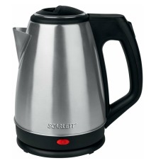 Scarlett SC-EK21S25 Чайник, 1.5л, 1350Вт,нерж. сталь