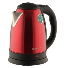 Scarlett SC-EK21S76 Чайник, 2л, 1800Вт, красный