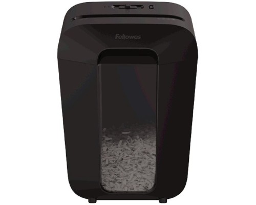 [Уничтожитель] Fellowes Шредер PowerShred LX70 FS-44075(01), черный {DIN P-4, 4х37мм, 11 лст., 18 лтр., уничт.: скрепки,скобы,карты}