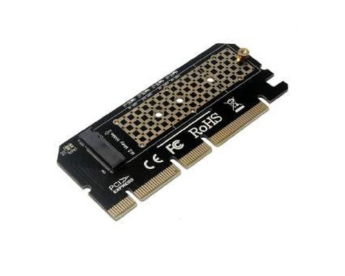 [переходник] ORIENT C299E, Переходник PCI-E 16x->M.2 M-key NVMe SSD, тип 2230/2242/2260/2280
 (30899)