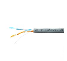 SkyNet Кабель Premium UTP indoor 2x2x0,51, медный, FLUKE TEST, кат.5e, однож., 305 м, box, серый [CSP-UTP-2-CU](АК5019003)