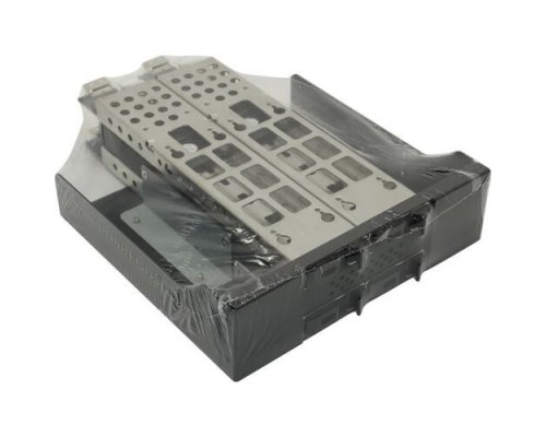 [Опция к серверу] Procase N2-104-M2-BK 4*M.2 NVMe Gen3 SSD(length 2242/2260/2280),PCIe x4 NVMe and PCIe-AHCI M.2 SSD (черный) hotswap mobie rack module 5.25