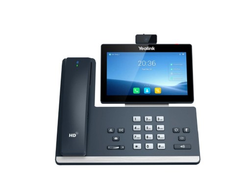 [VoIP-телефон] YEALINK SIP-T58W Pro with camera,Цветной сенсорный экран,Android, WiFi, Bluetooth трубка, GigE,CAM50,без БП, шт