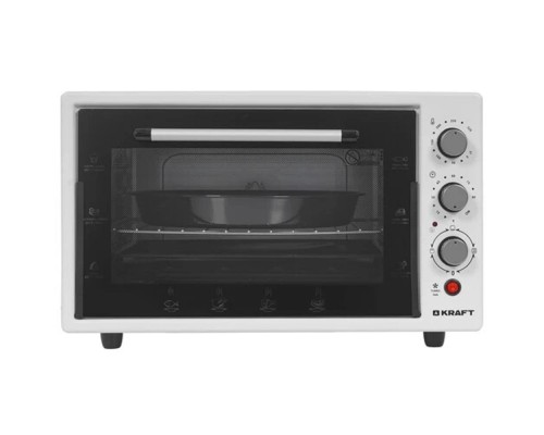 [Микроволновые печи] KRAFT KF-MO 4506 W Мини-печь, 45 л, белый