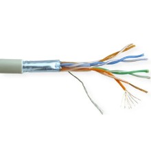 5bites Кабель FT5725-100A витая пара FTP / STRANDED / 5E / 24AWG / CCA / PVC / 100M