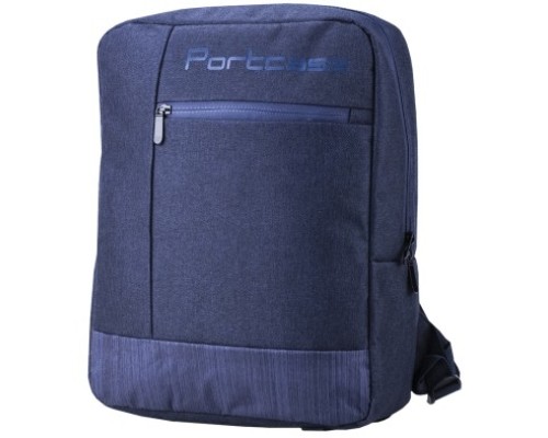 [Сумка для ноутбука] Рюкзак PORTCASE  KBP-132BU (15,6', синий, полиэстр)