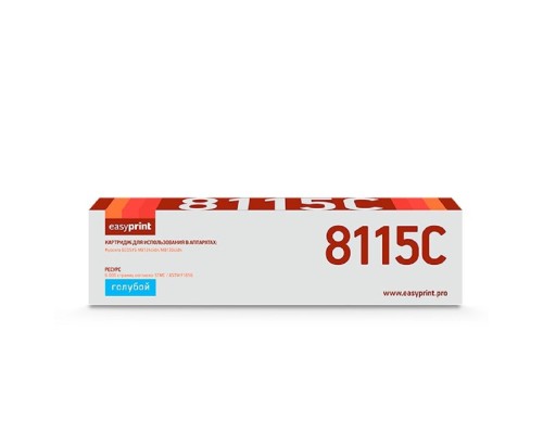 [Расходные материалы] Easyprint  TK-8115C Тонер-картридж LK-8115C для Kyocera ECOSYS M8124cidn/M8130cidn (6000 стр.) голубой, с чипом