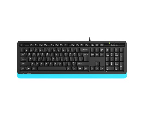 [Клавиатура] Клавиатура A4Tech Fstyler FKS10 черный/синий USB [1530196]
