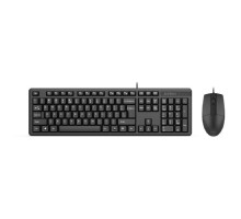 Клавиатура + мышь A4Tech KK-3330 клав:черный мышь:черный USB [1530249]